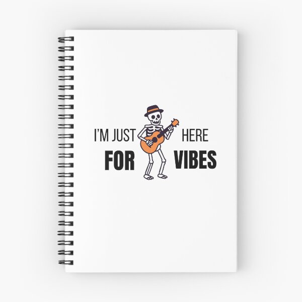 Item preview, I’m Here Just for Vibes – Funny Chill Quote Design designed and sold by amarprints.