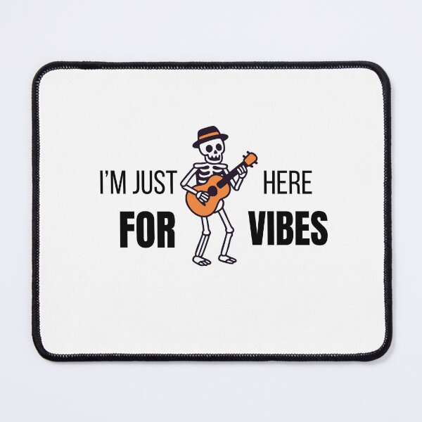 Item preview, I’m Here Just for Vibes – Funny Chill Quote Design designed and sold by amarprints.