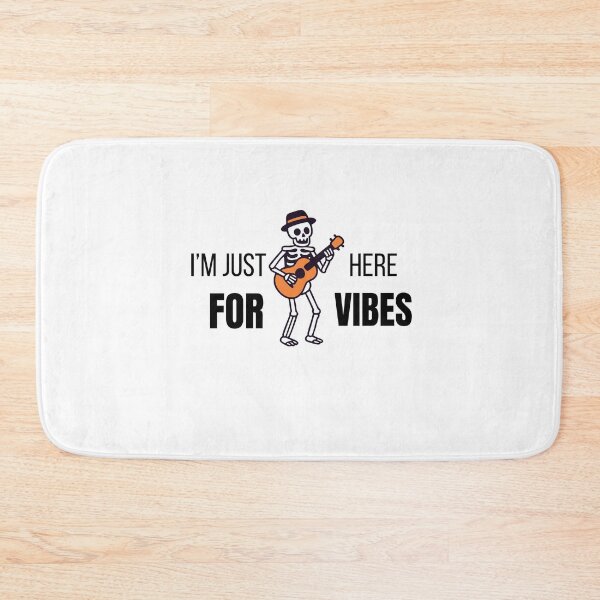 Item preview, I’m Here Just for Vibes – Funny Chill Quote Design designed and sold by amarprints.