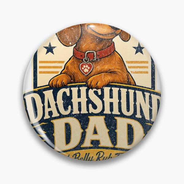 Item preview, Funny Dachshund Dad Wiener Dog Owner Apparel designed and sold by arawaksupplyco.