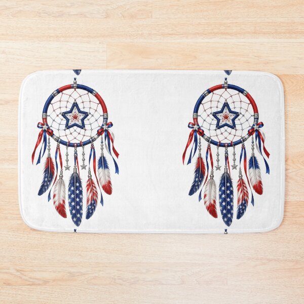 Item preview, Red White and Blue Stars and Feathers designed and sold by jgvisualarts.