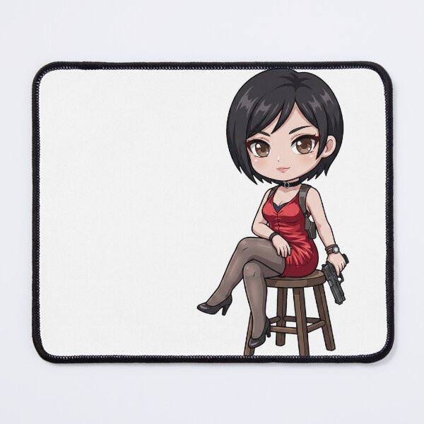 Item preview, Chibi Ada Wong - Casual Spy Break designed and sold by Void Shard Studios.