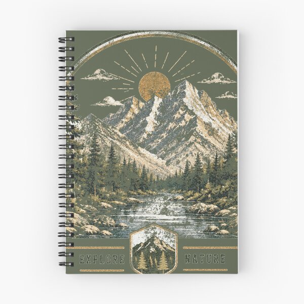 Item preview, Distressed Mountain Wilderkind Forest Stay Wild designed and sold by BlueLineLAX.