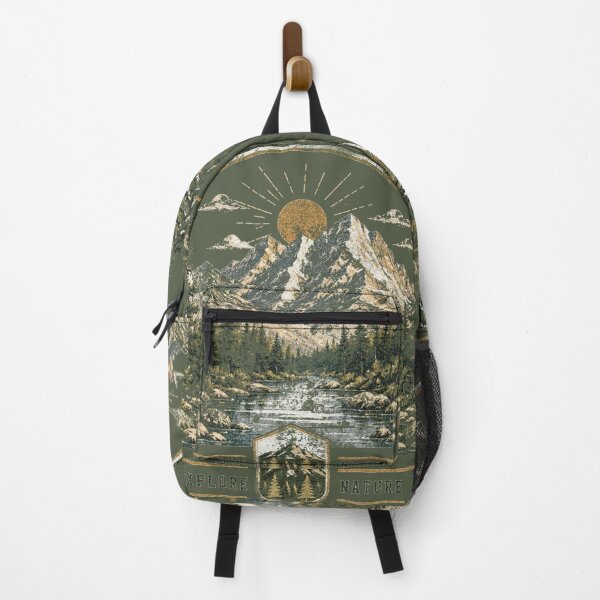 Item preview, Distressed Mountain Wilderkind Forest Stay Wild designed and sold by BlueLineLAX.