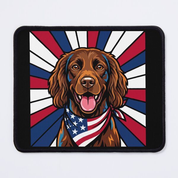 Item preview, Boykin Spaniel 4th of July Dog – Patriotic USA Puppy Gift designed and sold by The Real Life Symphony.