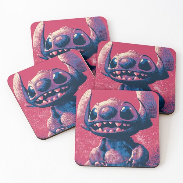 Item preview, Blue Alien Retro Hot Pink  designed and sold by AnimeArsenalPrints.