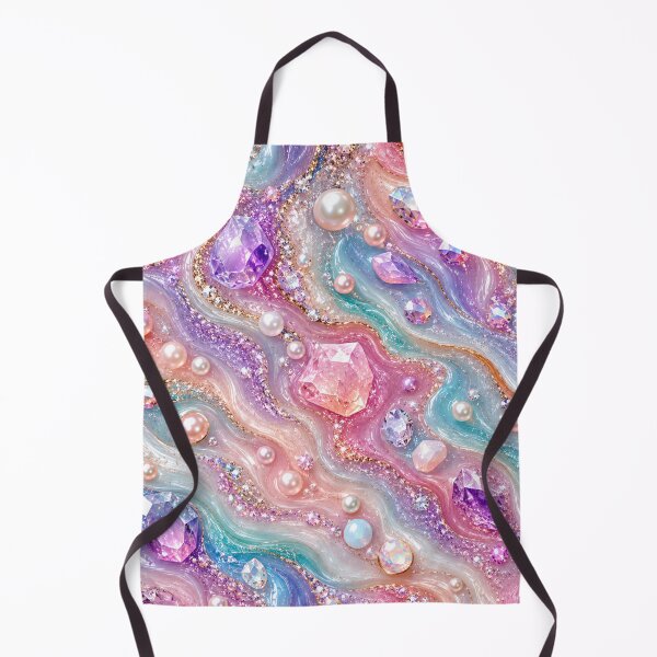 Item preview, Luxury Pearl & Crystal Fluid Art Marble designed and sold by Aramdesing.