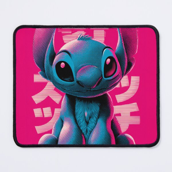 Item preview, Blue Alien Halftone Hot Pink designed and sold by AnimeArsenalPrints.
