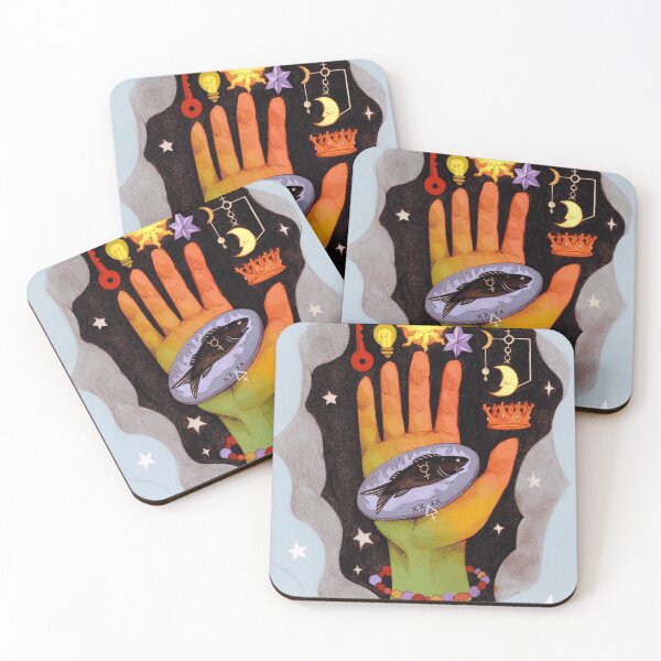 Item preview, Mystic Hand Symbols Fortune Art designed and sold by Jantee-Big.