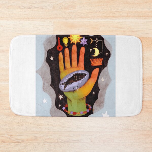 Item preview, Mystic Hand Symbols Fortune Art designed and sold by Jantee-Big.