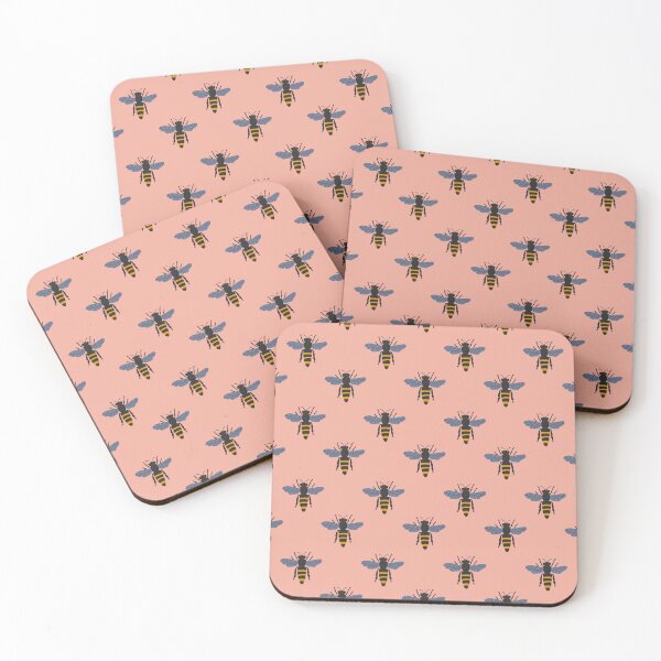 Item preview, Whimsical Bee, Honeycomb & Geometric Colourful Pattern Collection designed and sold by VirtuallyCreativ .
