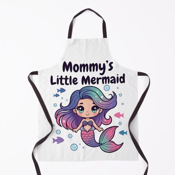 Item preview, Mommy's Little Mermaid | Kids children's toddlers t-shirt | Cute Kawaii Mermaid Design designed and sold by Amber Sky Creations.