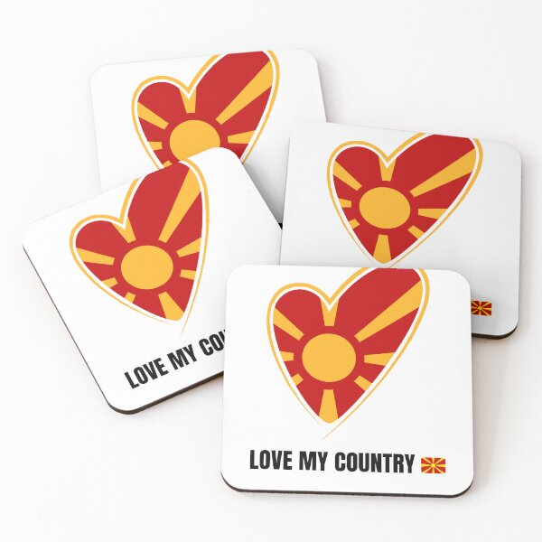 Item preview, Love My Country – Macedonia Pride Design designed and sold by amarprints.