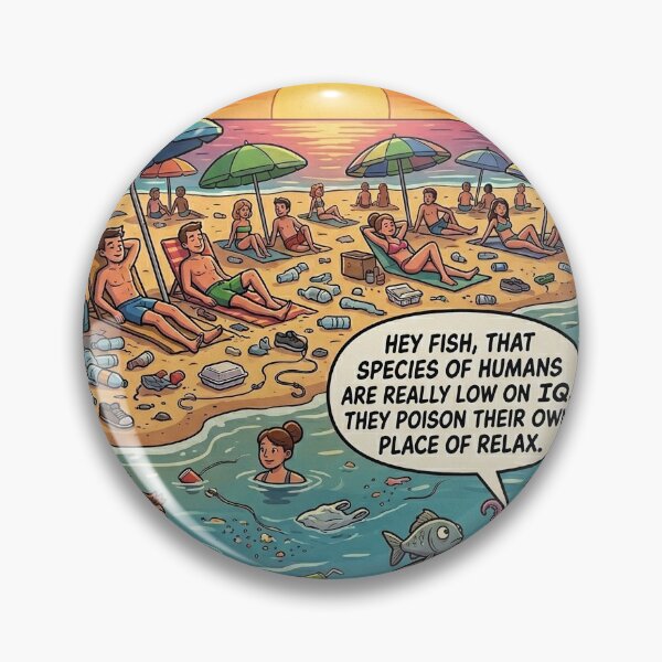 Item preview, Keep beach clean designed and sold by P89.