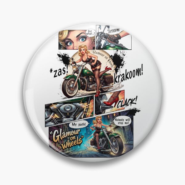 Item preview, Glamour on Wheels "Comic" Design designed and sold by EzequielBC.