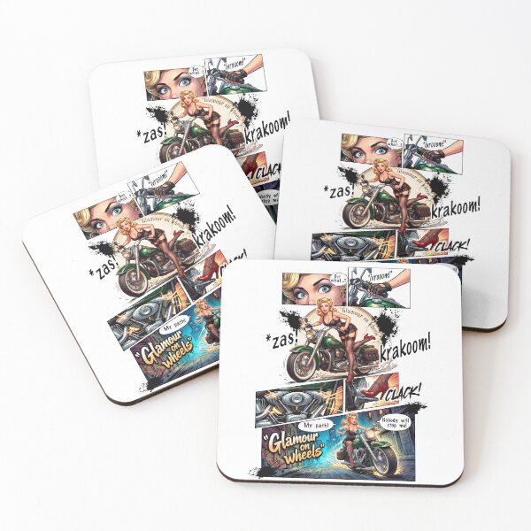 Item preview, Glamour on Wheels "Comic" Design designed and sold by EzequielBC.