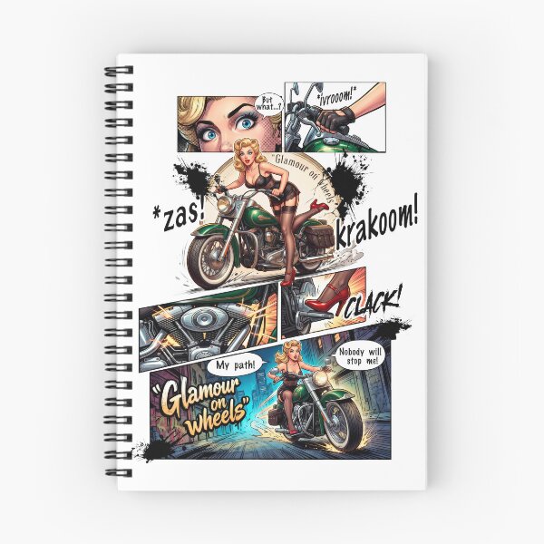 Item preview, Glamour on Wheels "Comic" Design designed and sold by EzequielBC.