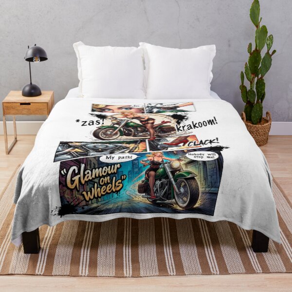 Aperçu de l'œuvre Glamour sur roues « BD » Design créée et vendue par EzequielBC.