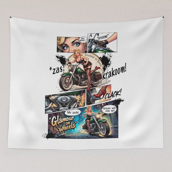 Artikelvorschau, Glamour on Wheels „Comic“-Design entworfen und verkauft von EzequielBC.