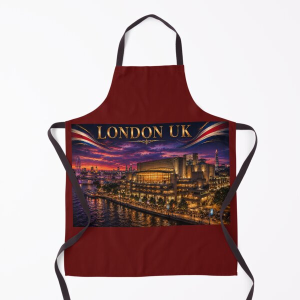 Item preview, London South Bank Riverfront Concert Hall Art – Cinematic Twilight Edition designed and sold by globetrottergfx.