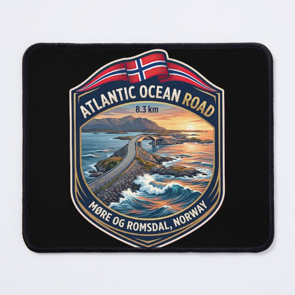 Item preview, Atlantic Ocean Road Ultimate Nordic Explorer Route designed and sold by enzoade.