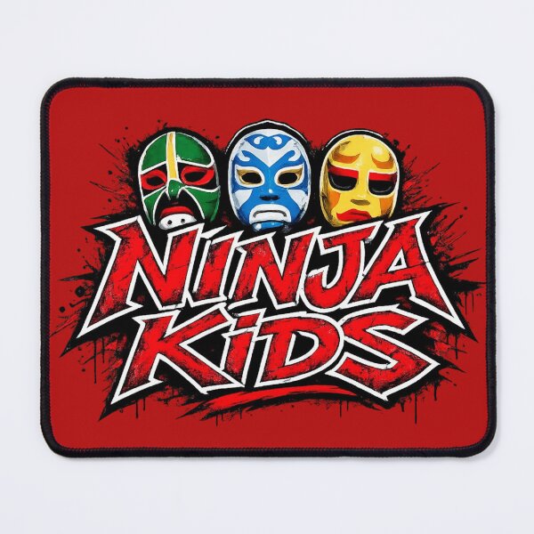 Item preview, The classic Ninja Kids set with its iconic masks designed and sold by killem667.