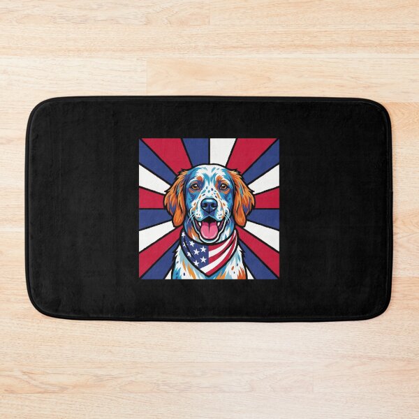 Item preview, English Setter 4th of July Dog – Patriotic USA Puppy Gift designed and sold by The Real Life Symphony.