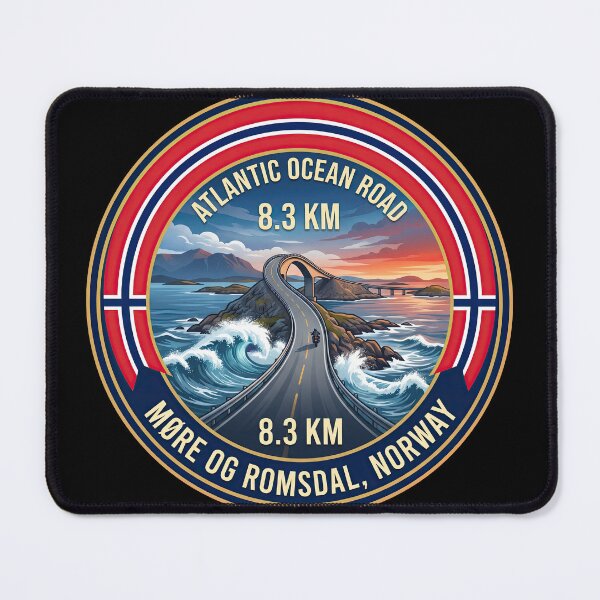 Item preview, Atlantic Ocean Road Scenic Norwegian Road Trip designed and sold by enzoade.