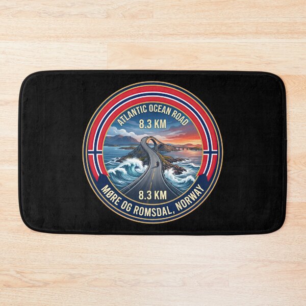Item preview, Atlantic Ocean Road Scenic Norwegian Road Trip designed and sold by enzoade.