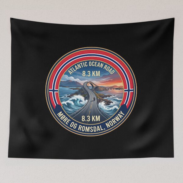 Item preview, Atlantic Ocean Road Scenic Norwegian Road Trip designed and sold by enzoade.