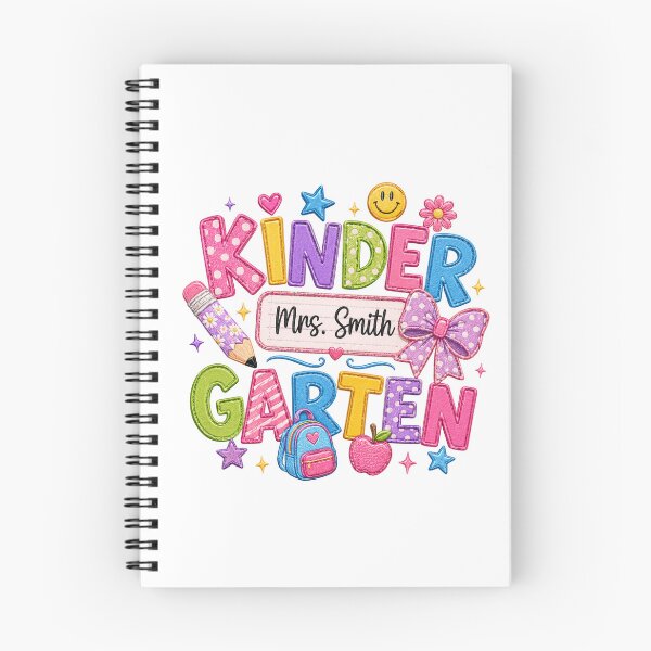 Item preview, Kindergarten Teacher Mrs Smith Custom Back to School designed and sold by Color World.