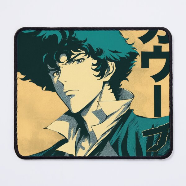 Item preview, Space Chad Cowboy Duotone Teal Gold designed and sold by AnimeArsenalPrints.