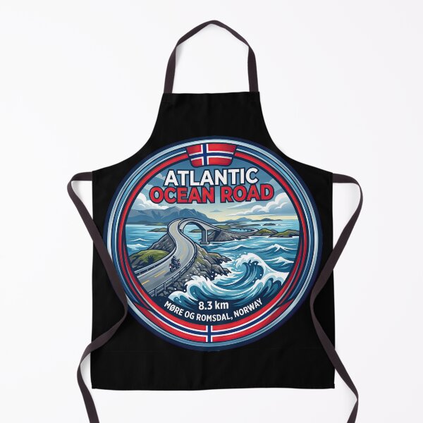 Item preview, Atlantic Ocean Road Ocean Bridge Adventure Norway designed and sold by enzoade.