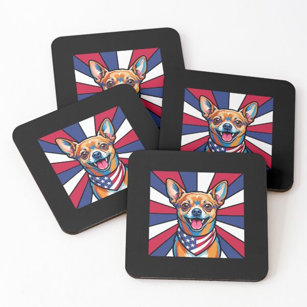 Item preview, Chihuahua 4th of July Dog – Patriotic USA Puppy Gift designed and sold by The Real Life Symphony.