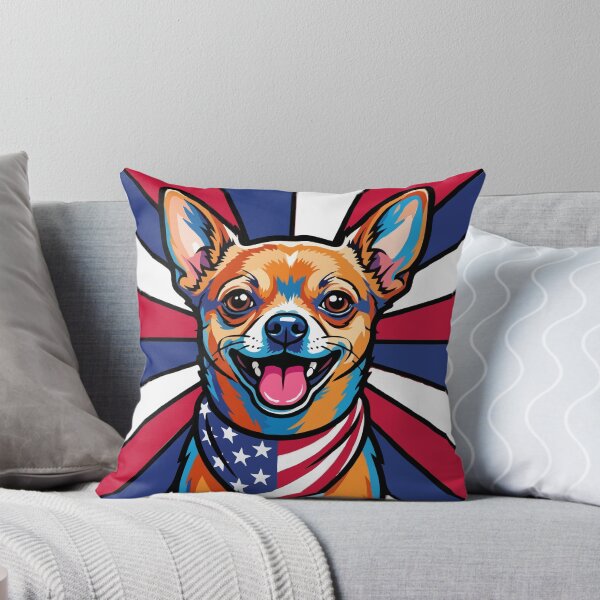 Item preview, Chihuahua 4th of July Dog – Patriotic USA Puppy Gift designed and sold by The Real Life Symphony.