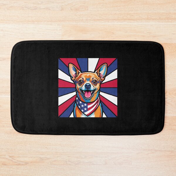 Item preview, Chihuahua 4th of July Dog – Patriotic USA Puppy Gift designed and sold by The Real Life Symphony.