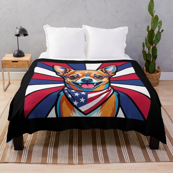Item preview, Chihuahua 4th of July Dog – Patriotic USA Puppy Gift designed and sold by The Real Life Symphony.