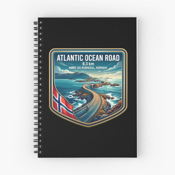 Item preview, Atlantic Ocean Road Epic Nordic Coastal Journey designed and sold by enzoade.
