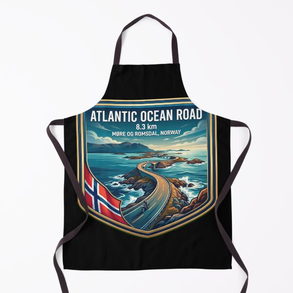 Item preview, Atlantic Ocean Road Epic Nordic Coastal Journey designed and sold by enzoade.