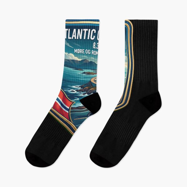 Item preview, Atlantic Ocean Road Epic Nordic Coastal Journey designed and sold by enzoade.