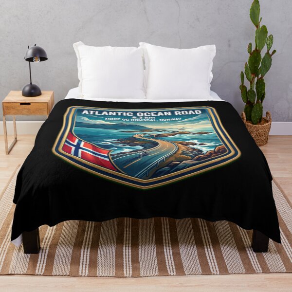 Item preview, Atlantic Ocean Road Epic Nordic Coastal Journey designed and sold by enzoade.