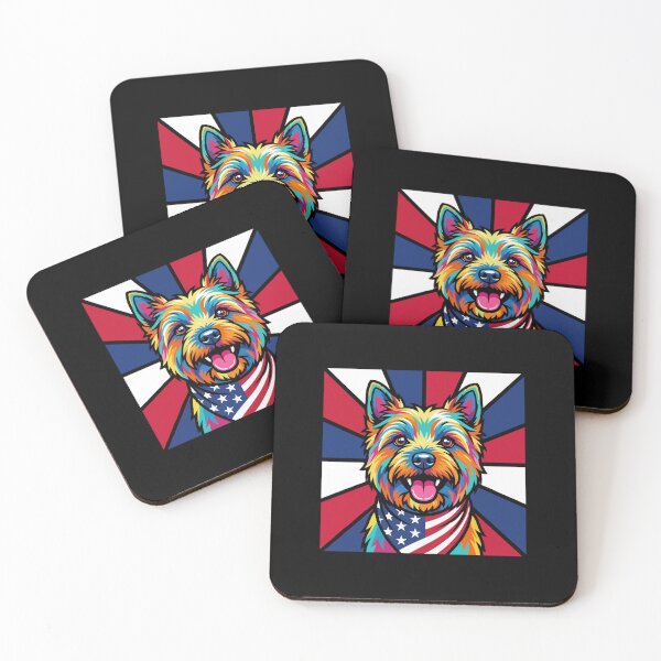 Item preview, Cairn Terrier 4th of July Dog – Patriotic USA Puppy Gift designed and sold by The Real Life Symphony.
