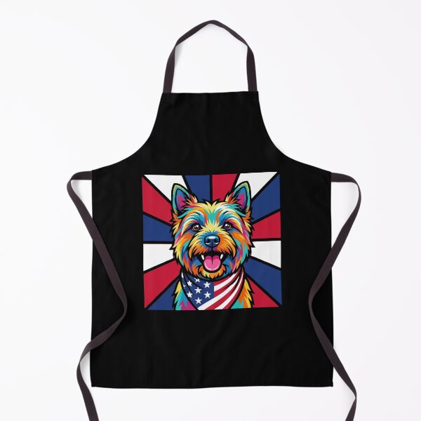 Item preview, Cairn Terrier 4th of July Dog – Patriotic USA Puppy Gift designed and sold by The Real Life Symphony.