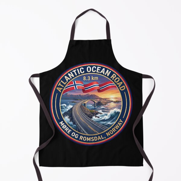 Item preview, Atlantic Ocean Road Bucket List Travel Destination designed and sold by enzoade.