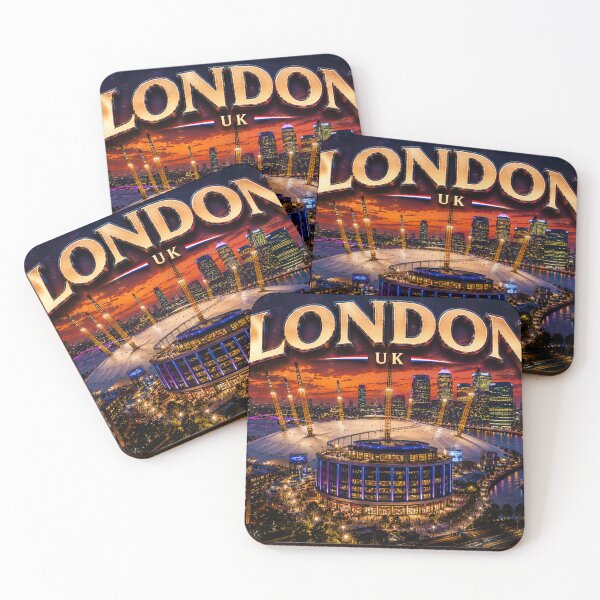 Item preview, London City Skyline Concert Venue -Twilight Edition designed and sold by globetrottergfx.