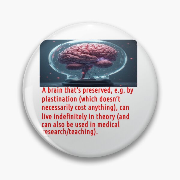 Item preview, Brain Preservation Message #11 designed and sold by t-a-sename.