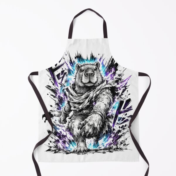 Item preview, Shonen Manga Capybara Hero Energy Design designed and sold by NovaMoodCo.