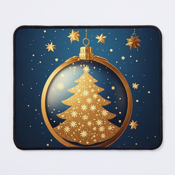 Item preview, Glittering Christmas Bauble Collection designed and sold by Cute Animals And Royal Art.