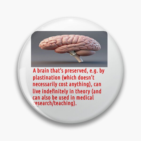 Item preview, Brain Preservation Message #12 designed and sold by t-a-sename.