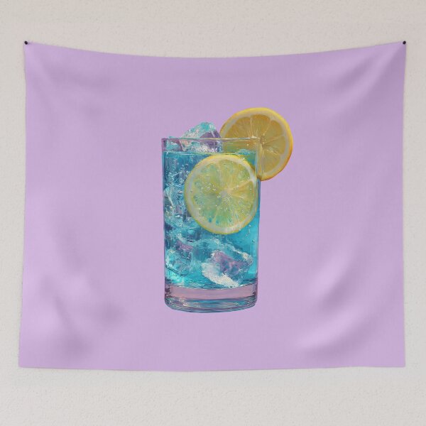 Item preview, Blue Lagoon Summer Cocktail designed and sold by daila70.